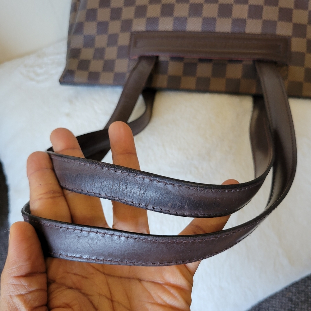 LOUIS VUITTON Parioli Brown Ebene Damier Bag - Picture 13 of 15